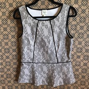 Peplum Anthropologie Top